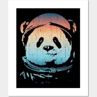 Panda // Colorful Music Aesthetic Design Posters and Art